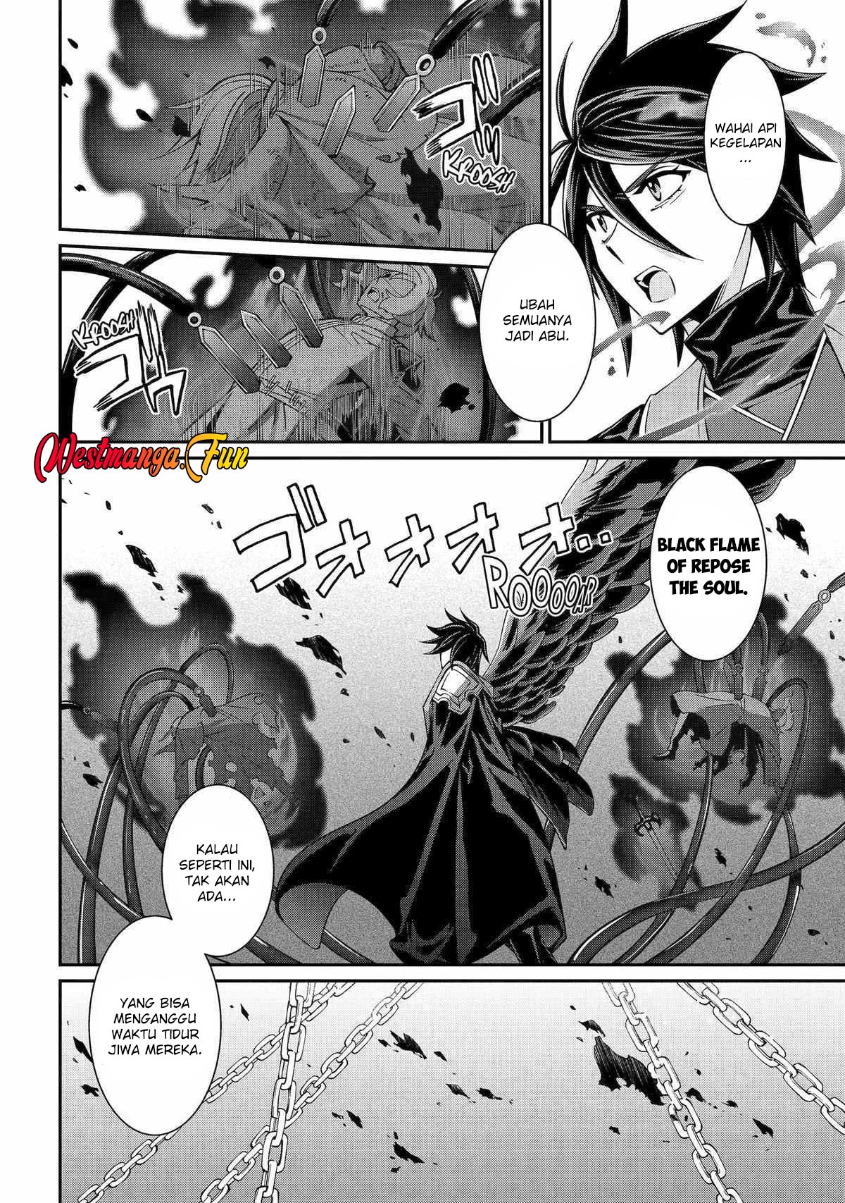 Shikkoku tsukai no saikyo yusha nakama zen’in ni uragira retanode saikyo no mamono Chapter 83 Gambar 32