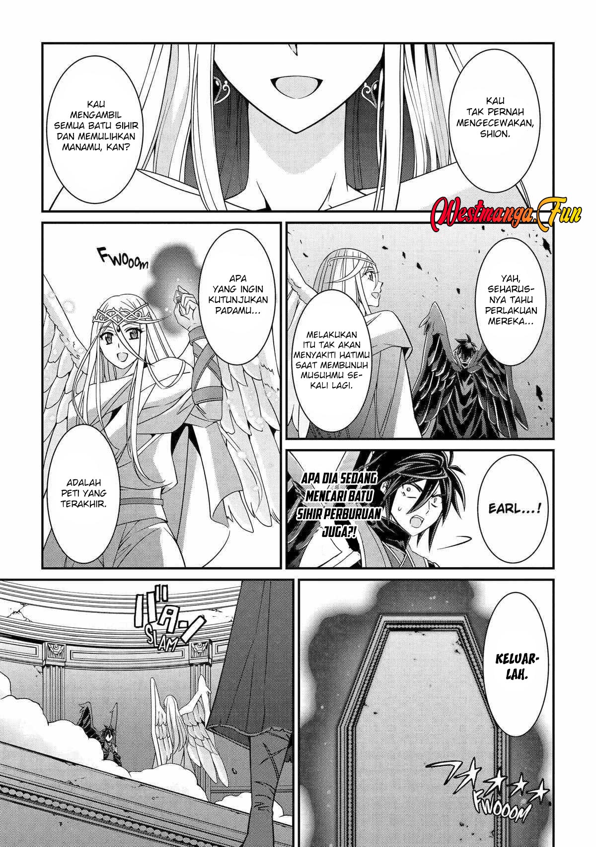 Shikkoku tsukai no saikyo yusha nakama zen’in ni uragira retanode saikyo no mamono Chapter 83 Gambar 33