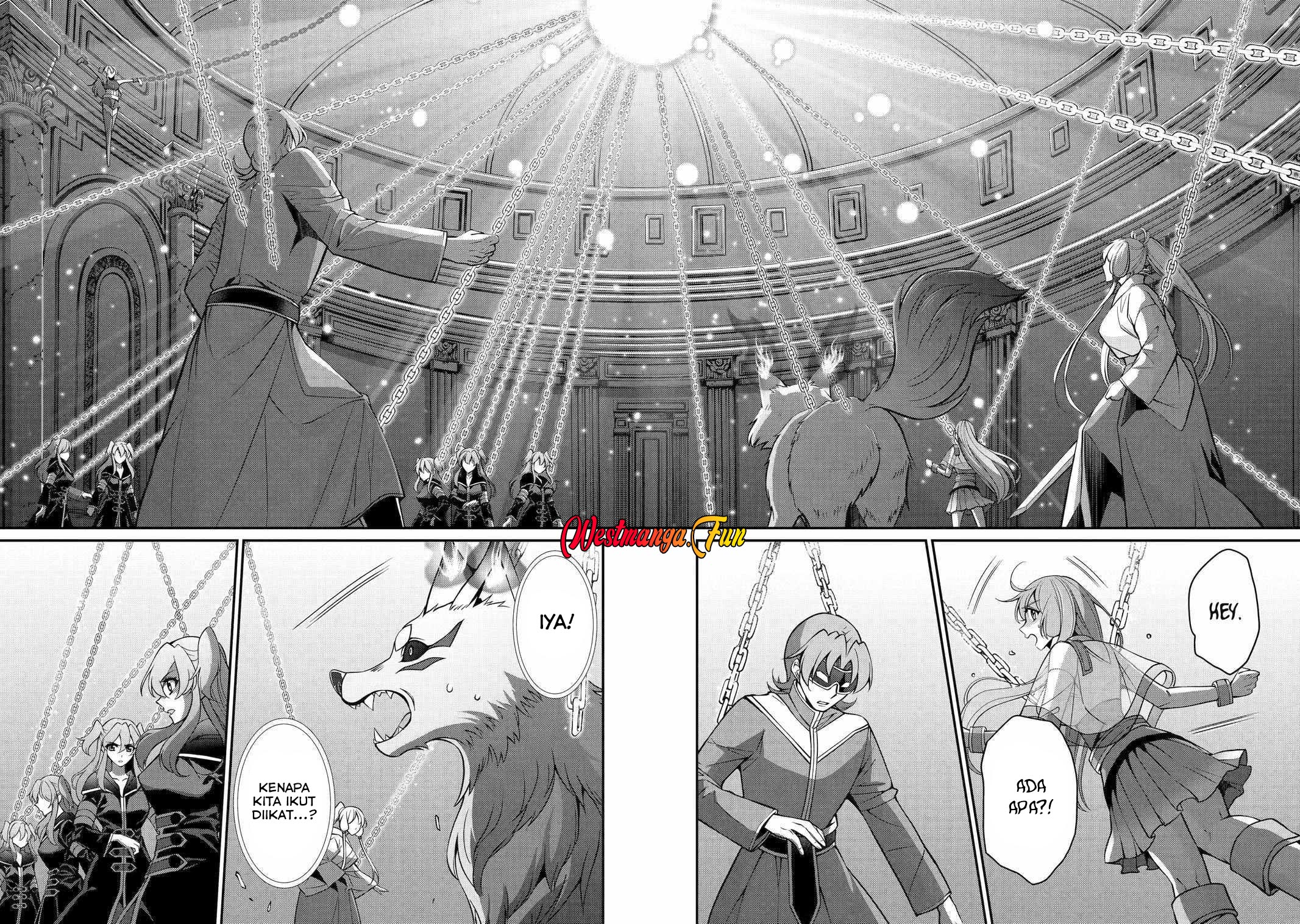 Shikkoku tsukai no saikyo yusha nakama zen’in ni uragira retanode saikyo no mamono Chapter 83 Gambar 4