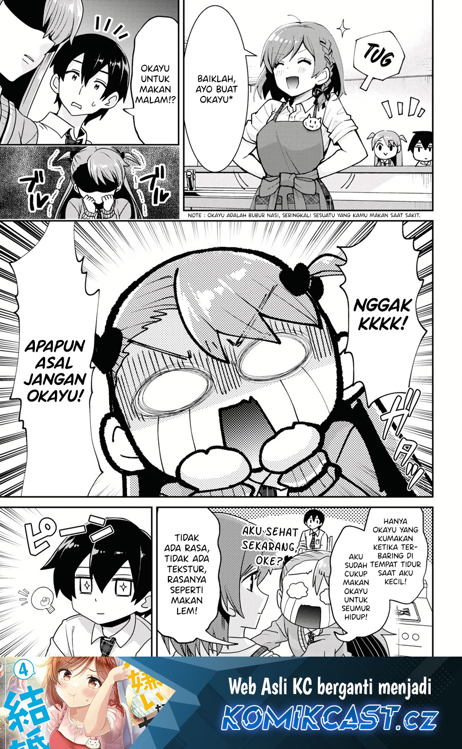 Baca Kurasu no Daikirai na Joshi to Kekkon Suru Koto ni Natta Chapter 25.2 Gambar 2