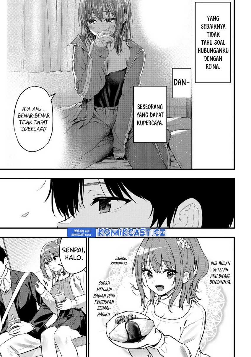 Kanojo ni Uwaki Sareteita Ore ga Koakuma na Kouhai ni Natsukarete Imasu Chapter 24 Gambar 12