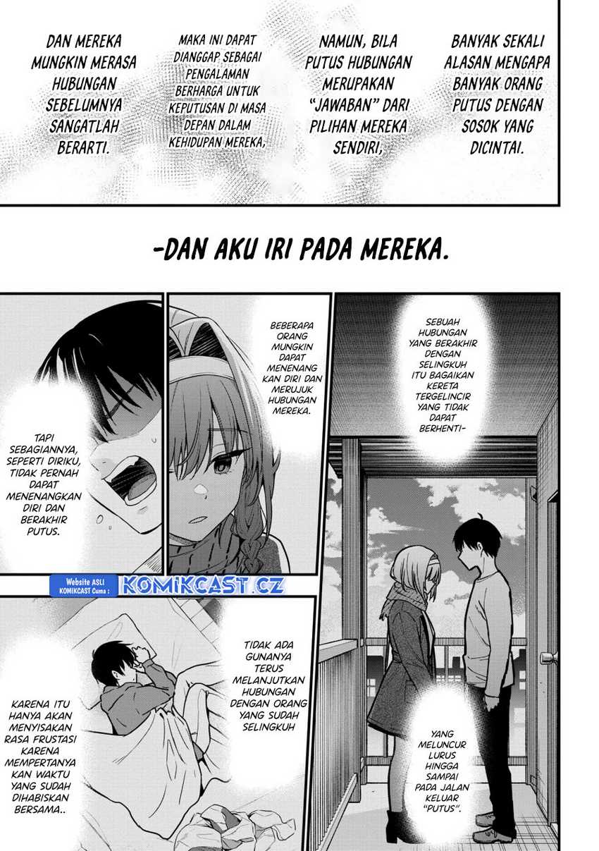 Kanojo ni Uwaki Sareteita Ore ga Koakuma na Kouhai ni Natsukarete Imasu Chapter 24 Gambar 16