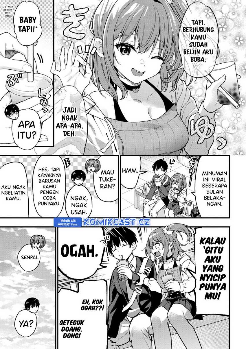 Kanojo ni Uwaki Sareteita Ore ga Koakuma na Kouhai ni Natsukarete Imasu Chapter 24 Gambar 8