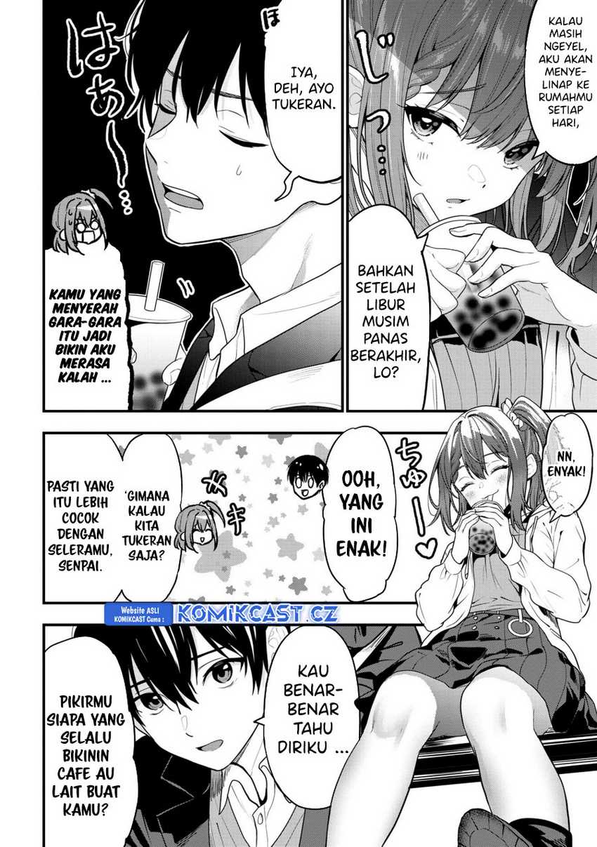 Kanojo ni Uwaki Sareteita Ore ga Koakuma na Kouhai ni Natsukarete Imasu Chapter 24 Gambar 9