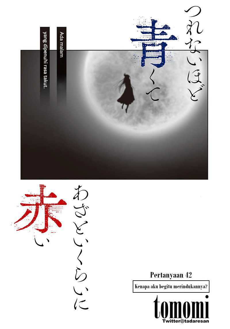 Baca Tsurenai Hodo Aokute Azatoi Kurai ni Akai Chapter 42 Gambar 2
