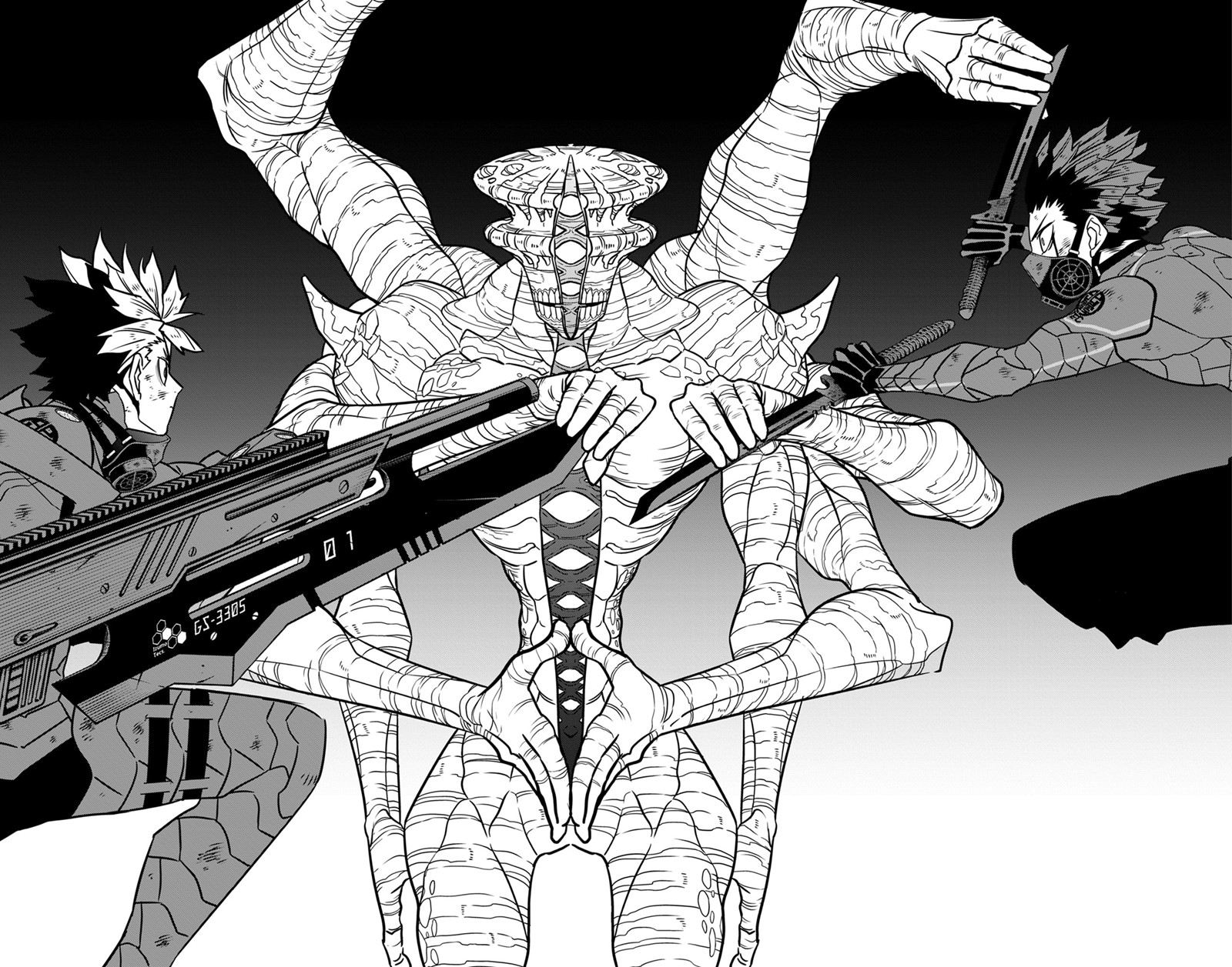 8Kaijuu Chapter 116 Gambar 23