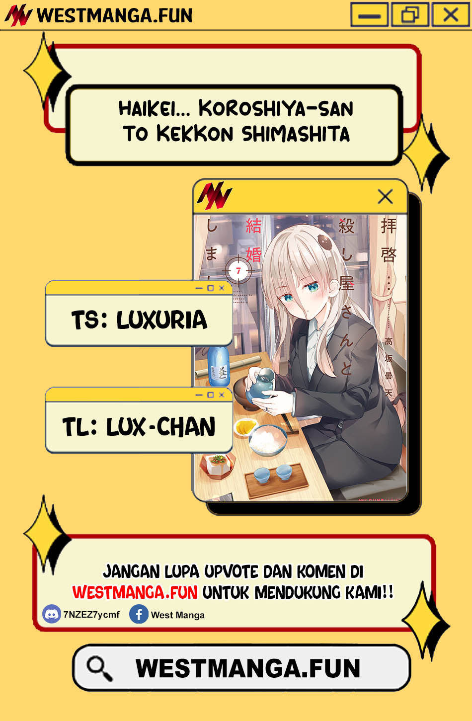 Baca Haikei… Koroshiya-san to Kekkon Shimashita Chapter 50 Gambar 2
