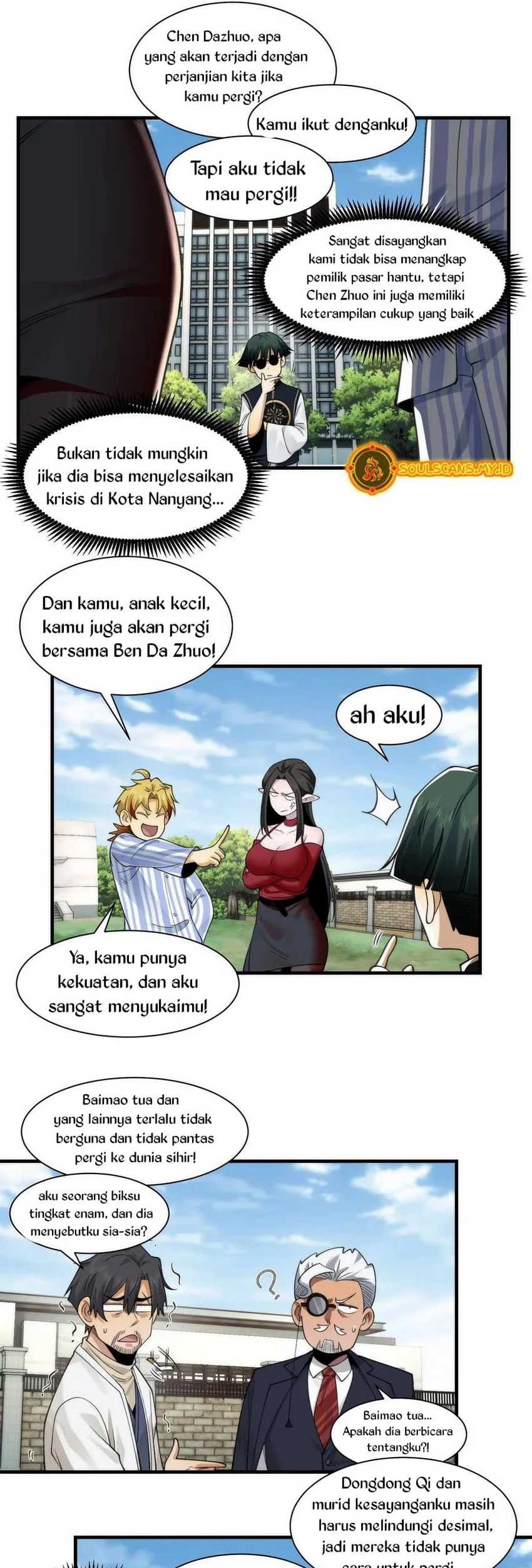 In the Face of Mental Illness Ghosts Are Nothing Chapter 81 Gambar 17