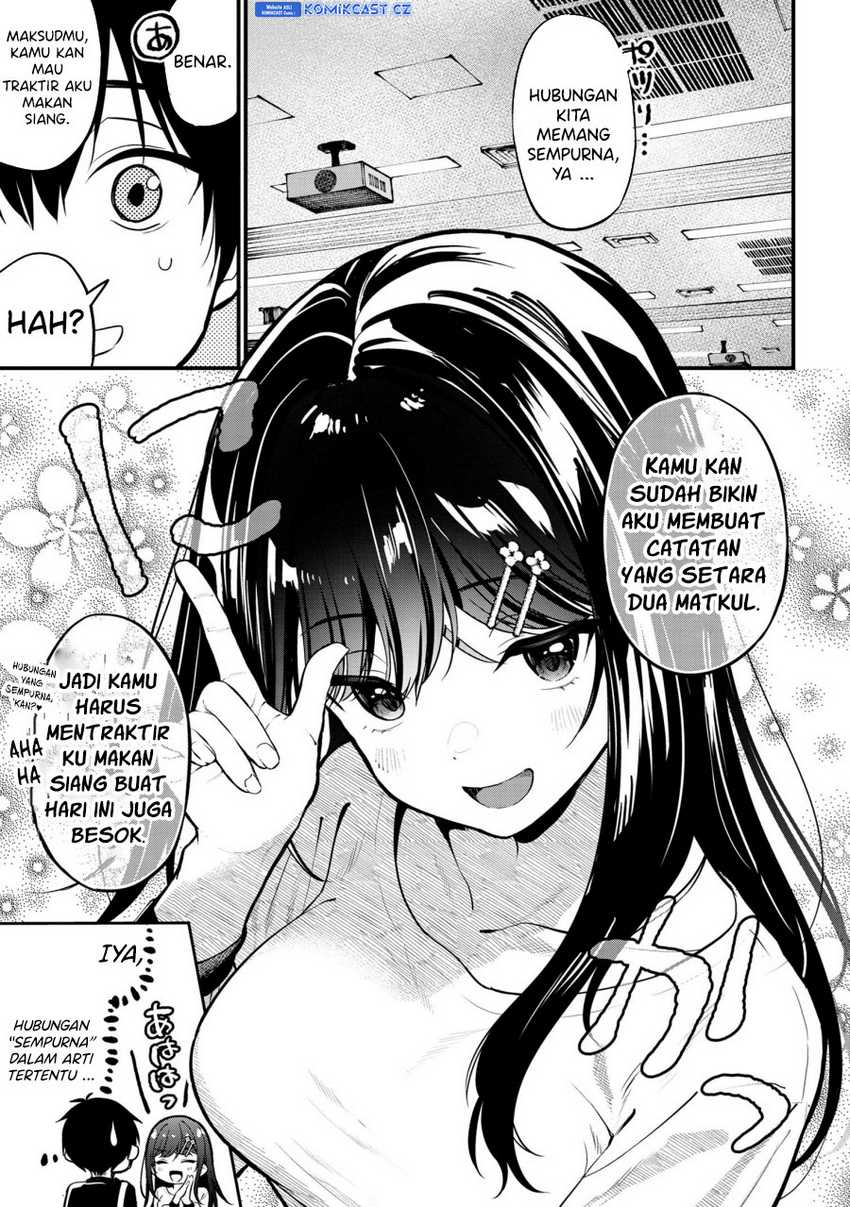 Kanojo ni Uwaki Sareteita Ore ga Koakuma na Kouhai ni Natsukarete Imasu Chapter 27 Gambar 12