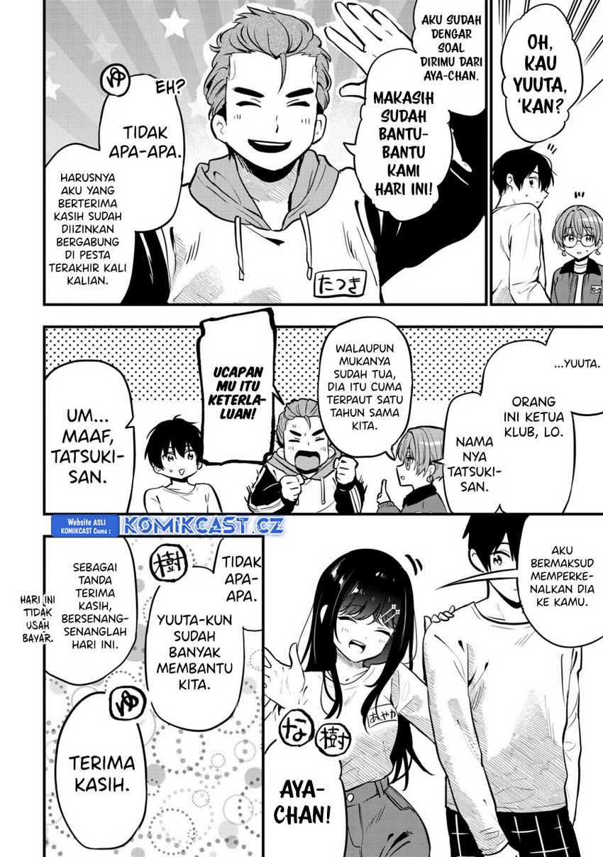 Kanojo ni Uwaki Sareteita Ore ga Koakuma na Kouhai ni Natsukarete Imasu Chapter 27 Gambar 17