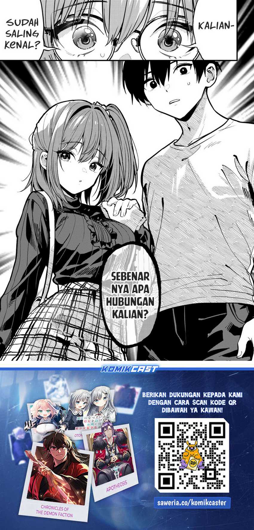 Kanojo ni Uwaki Sareteita Ore ga Koakuma na Kouhai ni Natsukarete Imasu Chapter 27 Gambar 26