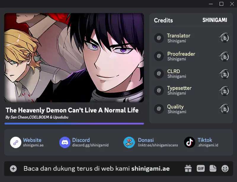 Baca Komik The Heavenly Demon Can’t Live a Normal Life Chapter 131 Gambar 1