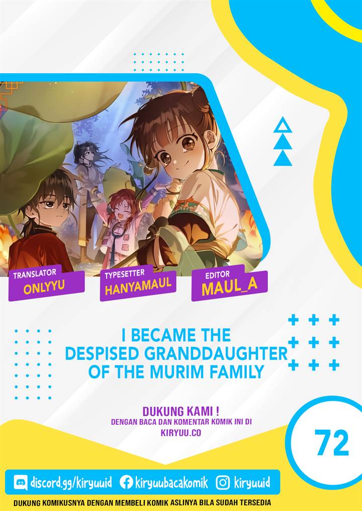 Baca Komik I Became the Despised Granddaughter of the Murim Family Chapter 72 Gambar 1
