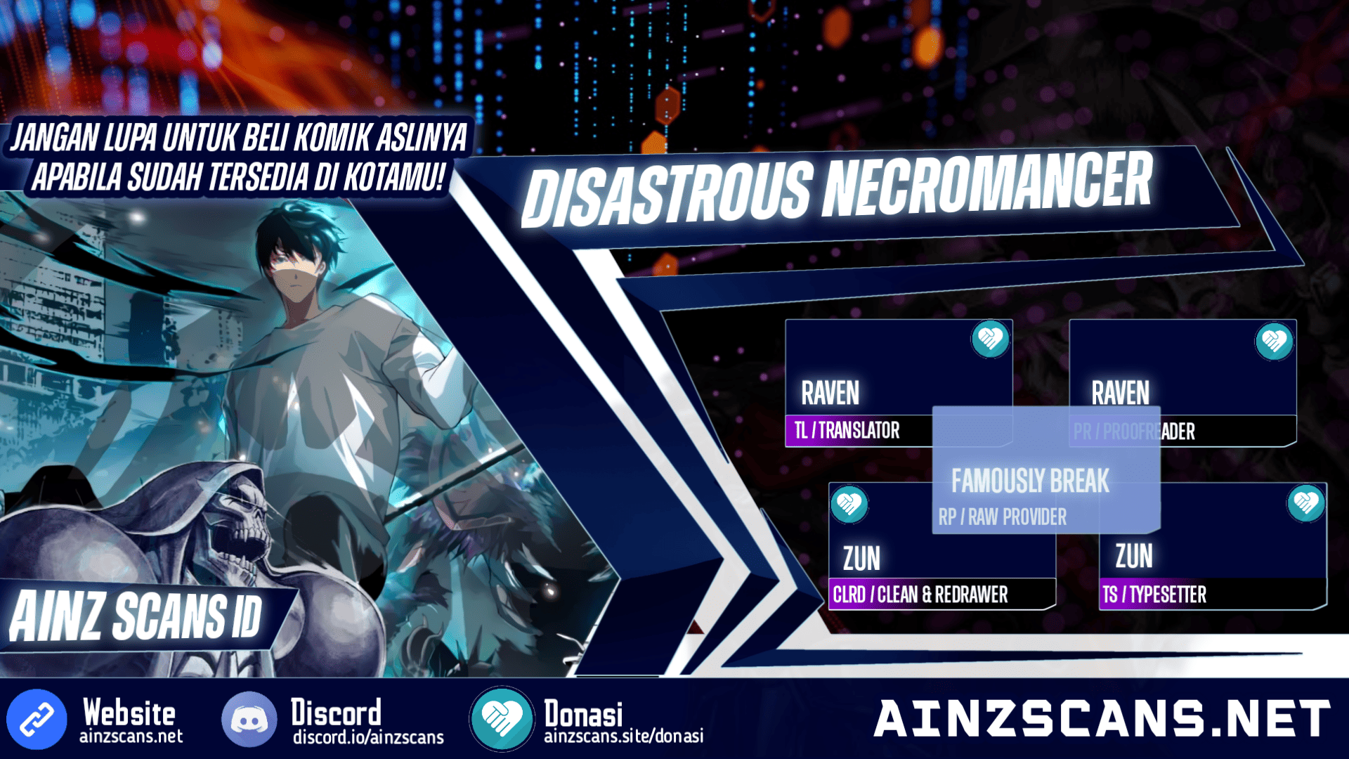 Baca Komik Disastrous Necromancer Chapter 130 Gambar 1