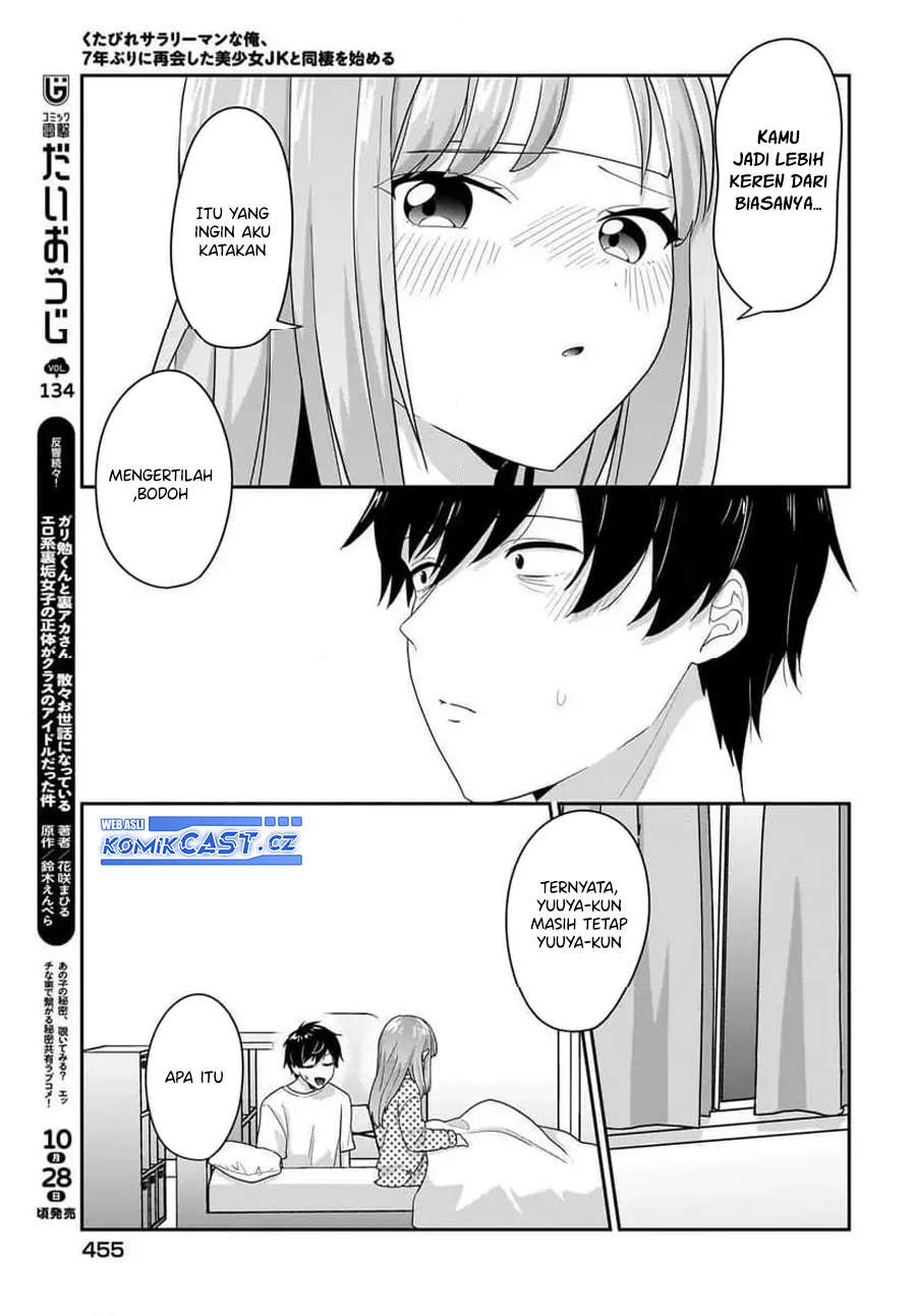 Kutabire Salarymen no Ore, 7nenburi ni Saikai shita Bishoujo JK to Dosei wo Hajimaru Chapter 09 Gambar 14