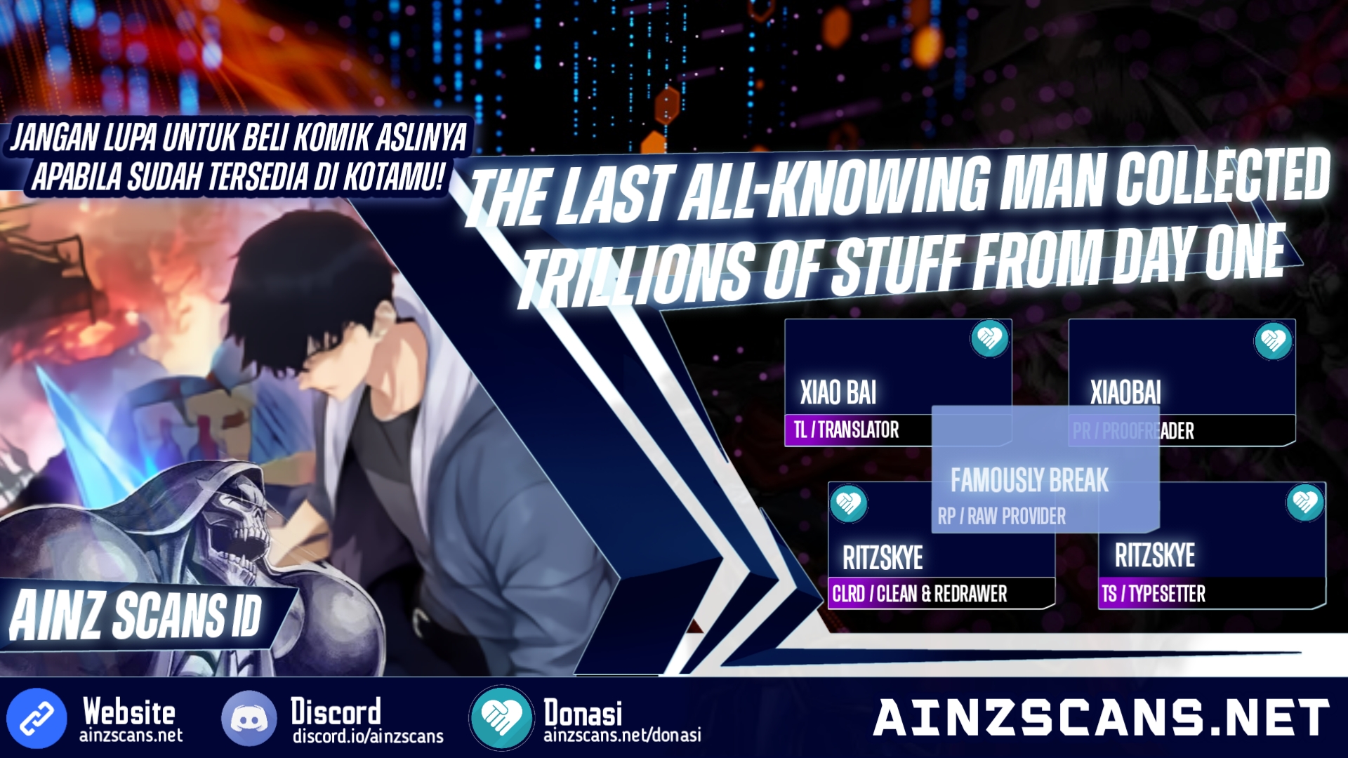 Baca Komik The Last All-Knowing Man Collected Trillions of Stuff from Day One Chapter 34 Gambar 1