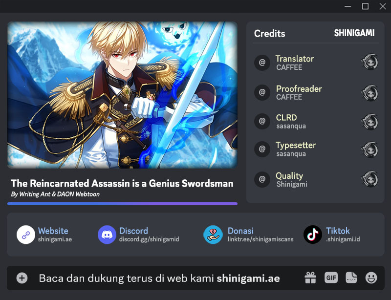 Baca Komik The Reincarnated Assassin is a Genius Swordsman Chapter 38 Gambar 1