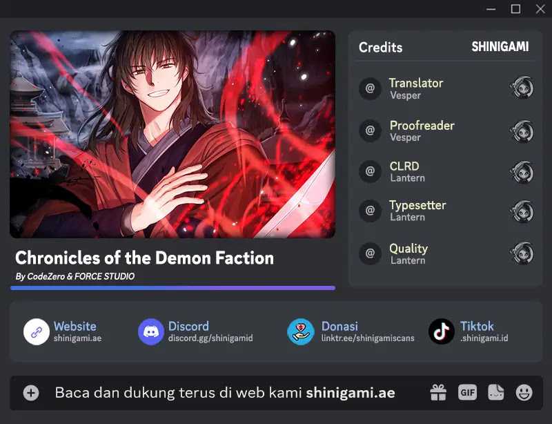 Baca Komik Chronicles of the Demon Faction Chapter 92 Gambar 1