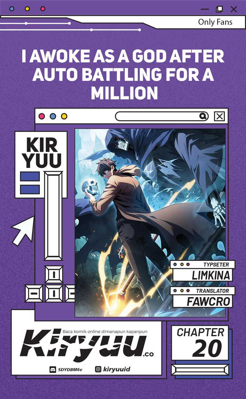 Baca Komik I Awoke as a God After Auto Battling For a Million Years (Idle Player Returns as a God) Chapter 20 Gambar 1