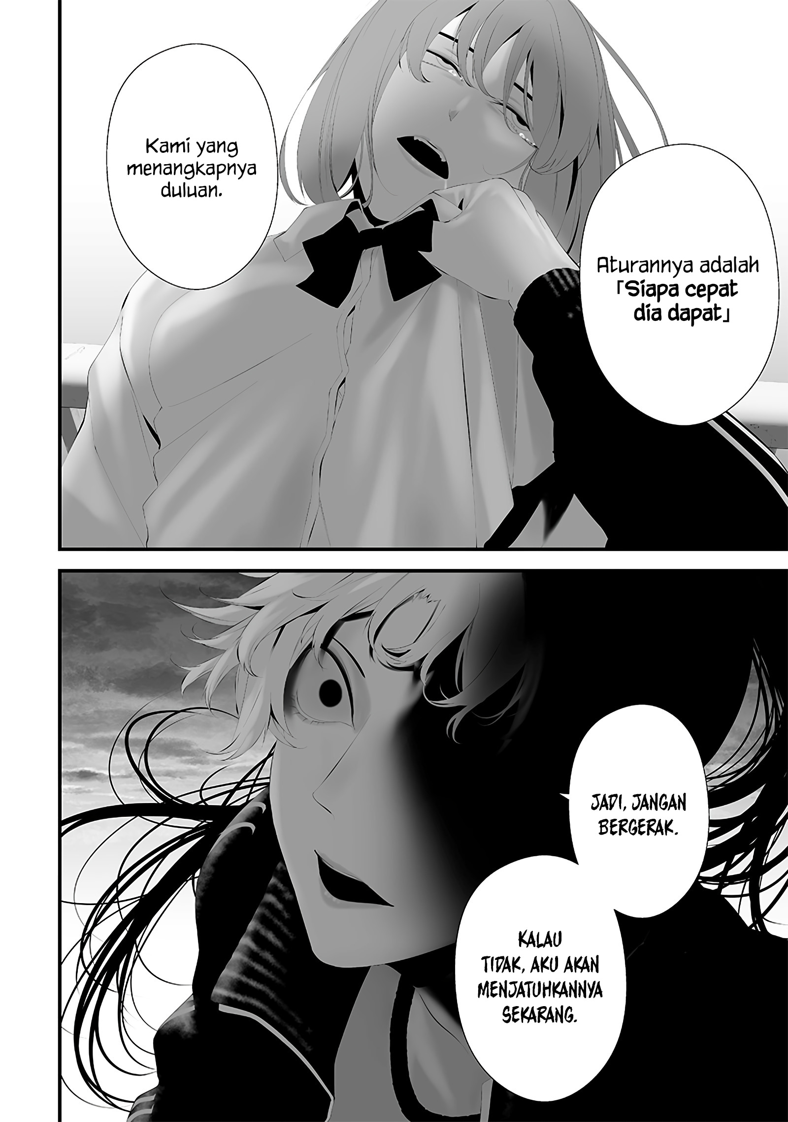 Tsurenai Hodo Aokute Azatoi Kurai ni Akai Chapter 47 Gambar 9