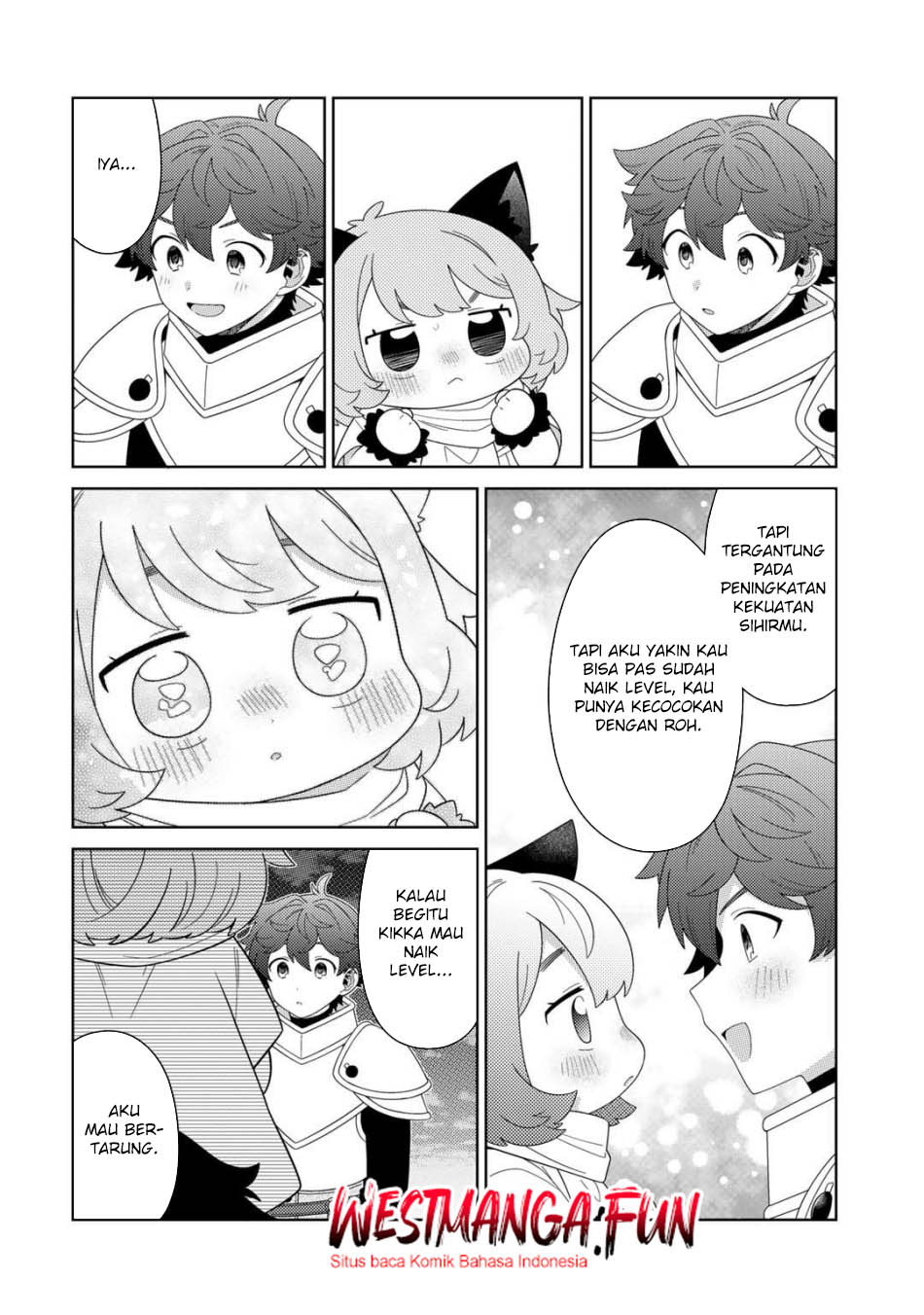 Seirei-tachi no Rakuen to Risou no Isekai Seikatsu Chapter 67 Gambar 8