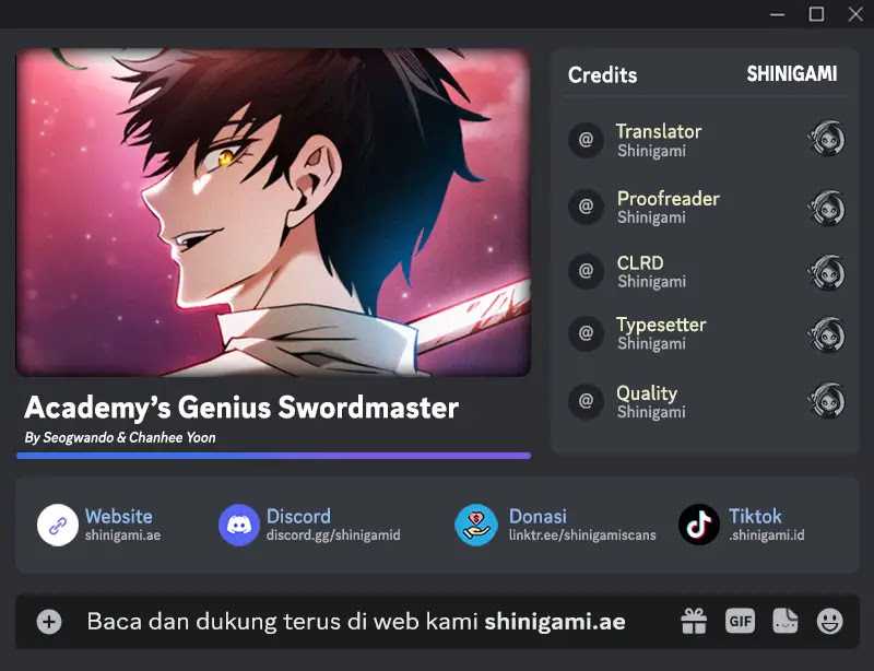 Baca Komik Academy’s Genius Swordmaster Chapter 74 Gambar 1