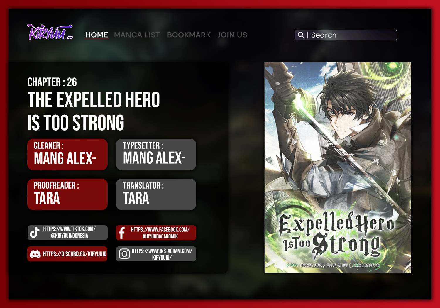 Baca Komik Expelled Hero Is Too Strong Chapter 26 Gambar 1