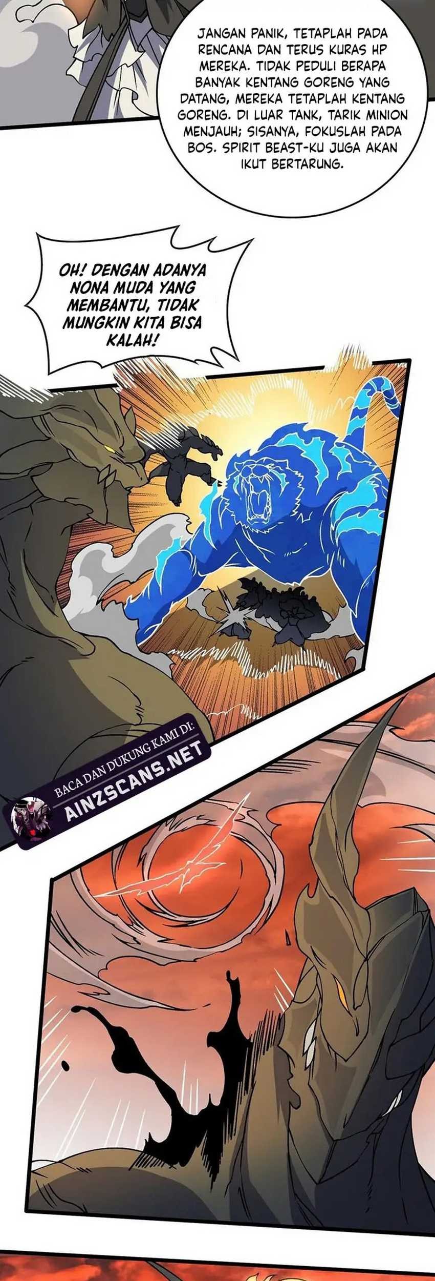 I Become Invincible Black Dragon Boss At The Start Chapter 30 Gambar 25