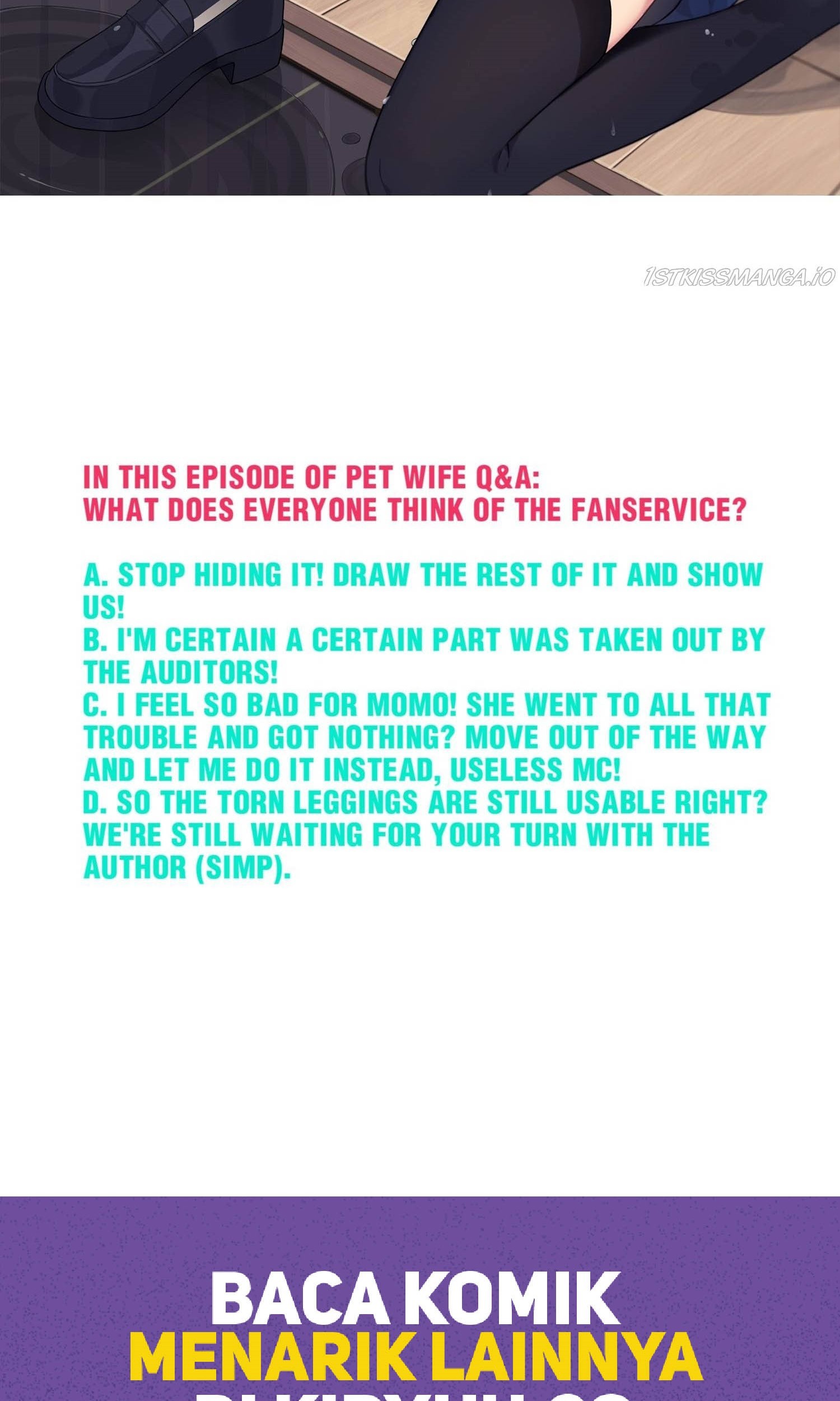 How To Properly Care For Your Pet Wife Chapter 78 Gambar 70