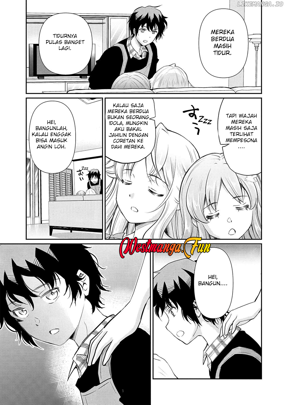 Isshou Hatarakitakunai Ore ga Classmate no Daininki Idol ni Natsukaretara Chapter 15 Gambar 18