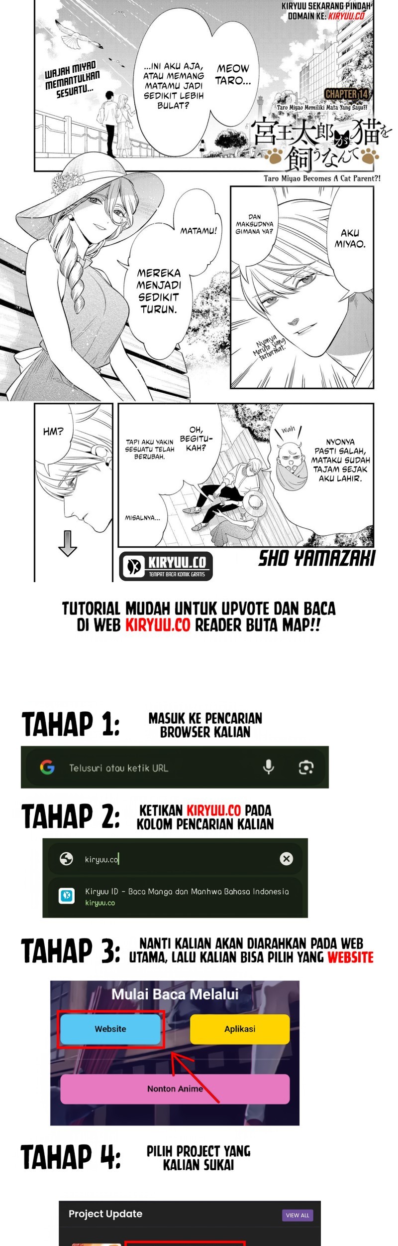 Baca Miyaou Tarou ga Neko wo Kau Nante Chapter 14 Gambar 2