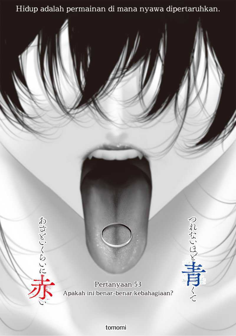 Tsurenai Hodo Aokute Azatoi Kurai ni Akai Chapter 53 Gambar 3