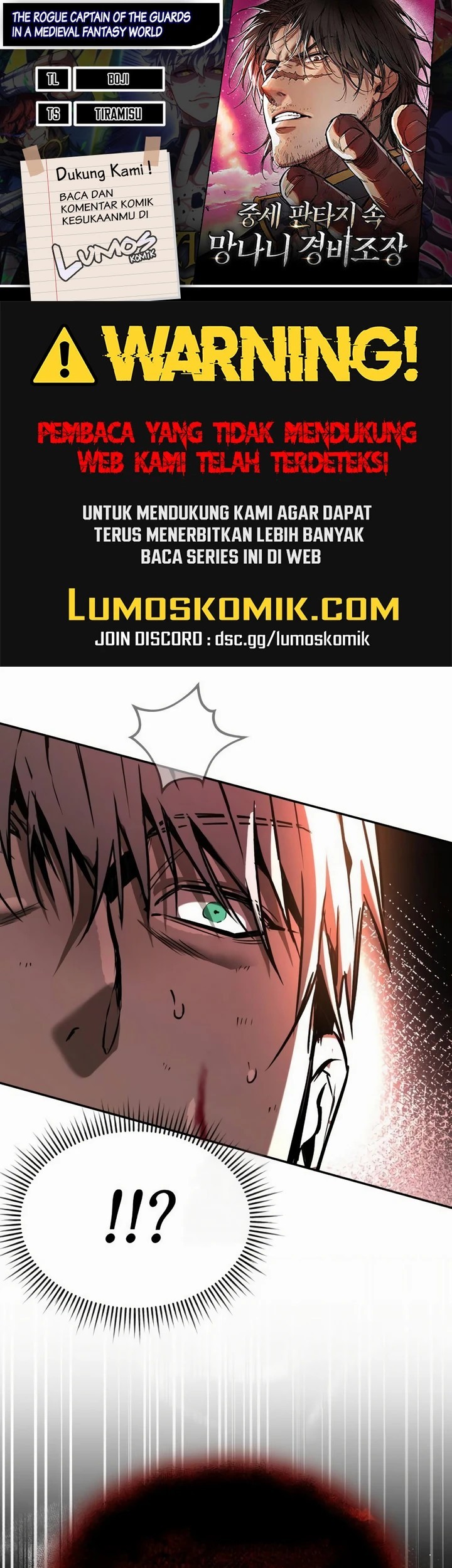 Baca Komik Roguish Guard in a Medieval FantasyRoguish Guard in a Medieval Fantasy Chapter 06 Gambar 1