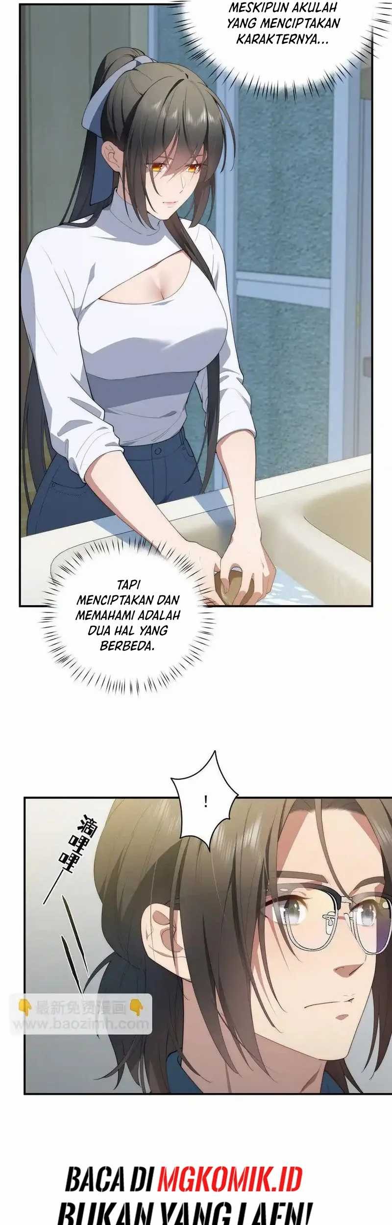 What Do You Do If the Heroine Escapes From Your Novel Chapter 48 Gambar 7