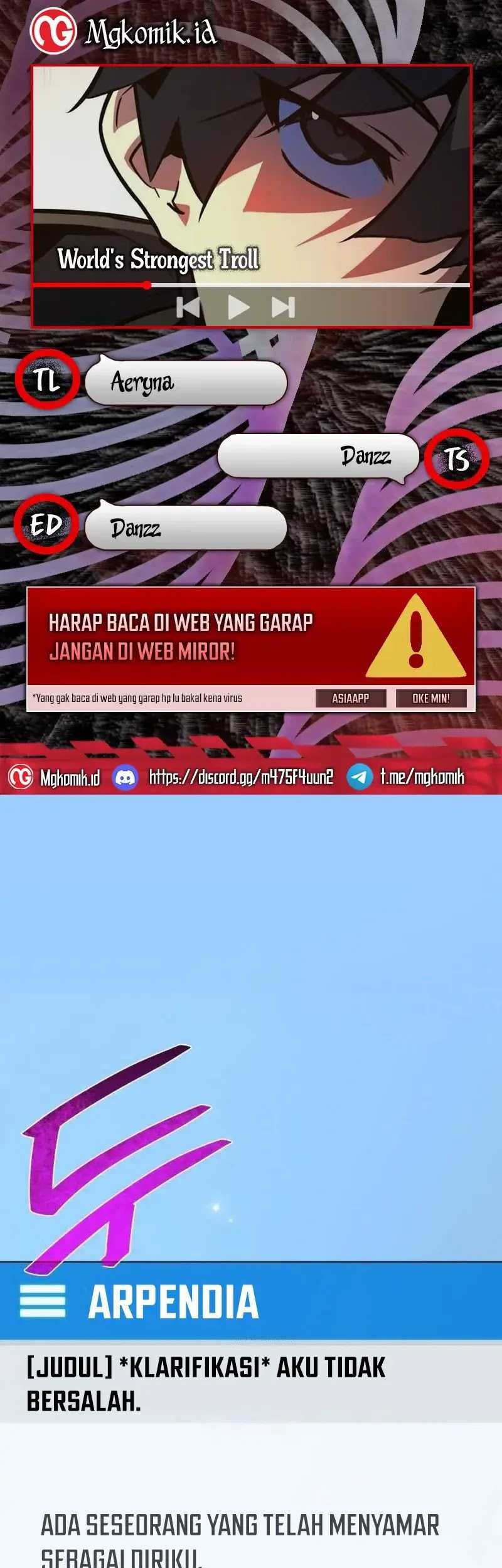 Baca Komik The Game’s Greatest Troll Chapter 110 Gambar 1