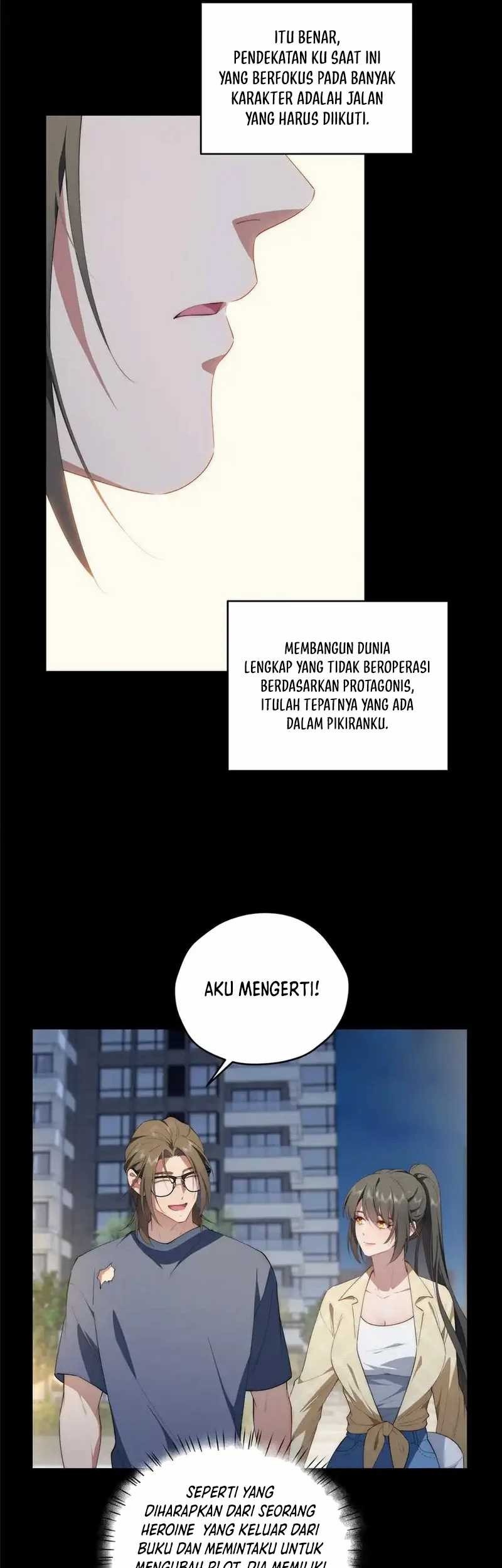 What Do You Do If the Heroine Escapes From Your Novel Chapter 57 Gambar 32