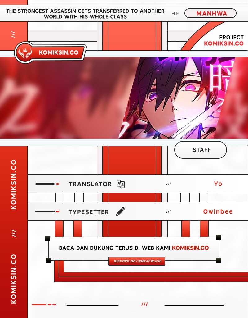 Baca Komik The strongest assassin gets transferred to another world with his whole class Chapter 61 Gambar 1