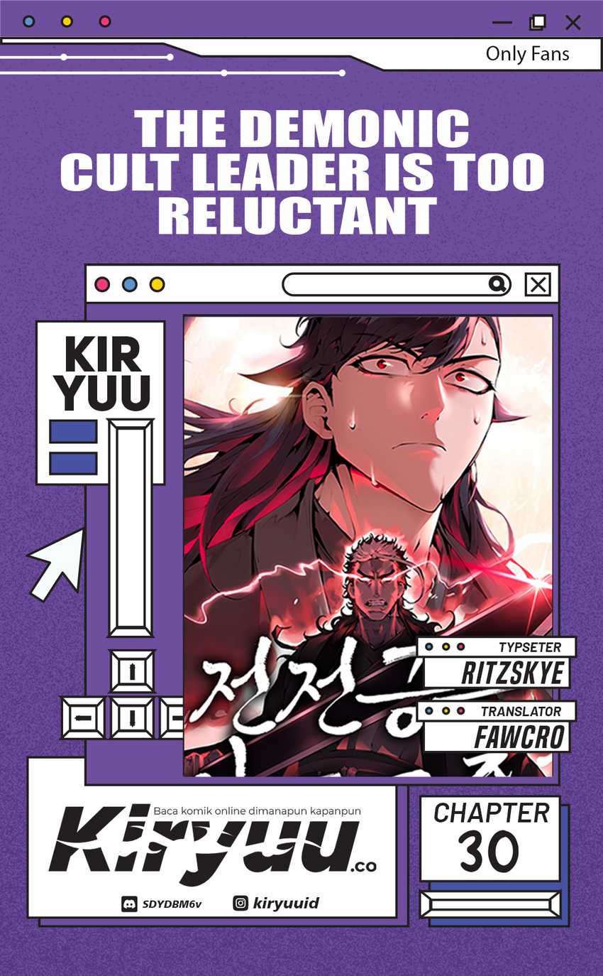 Baca Komik The Demonic Cult Leader Is Too Reluctant Chapter 30 Gambar 1