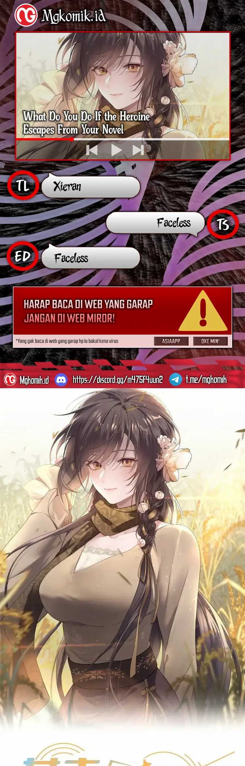 Baca Komik What Do You Do If the Heroine Escapes From Your Novel Chapter 60 Gambar 1