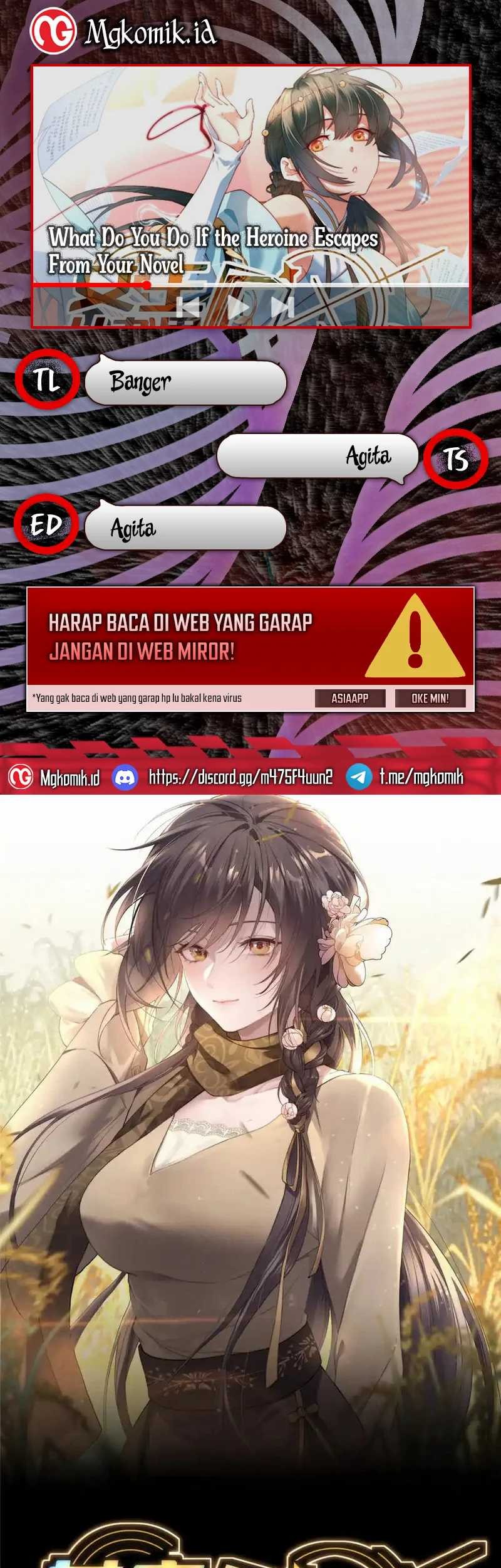 Baca Komik What Do You Do If the Heroine Escapes From Your Novel Chapter 66 Gambar 1
