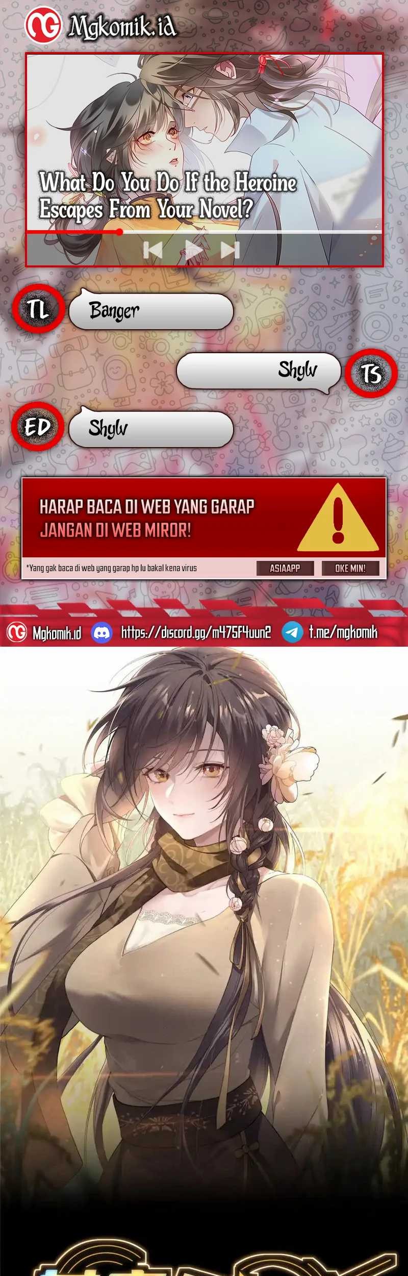 Baca Komik What Do You Do If the Heroine Escapes From Your Novel Chapter 65 Gambar 1