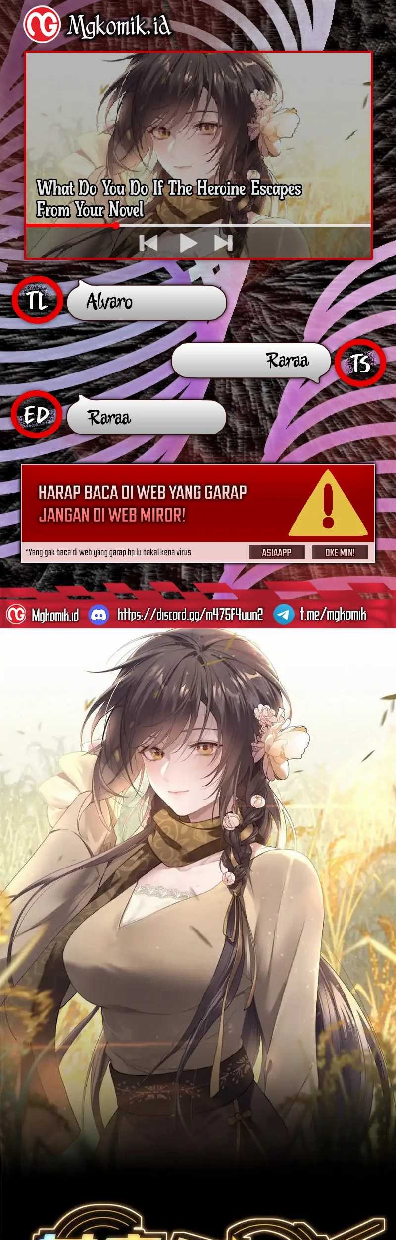 Baca Komik What Do You Do If the Heroine Escapes From Your Novel Chapter 64 Gambar 1