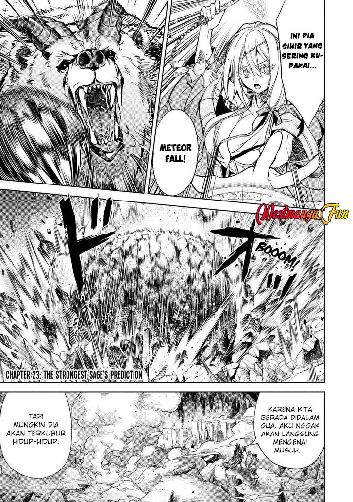 Baca Senmetsumadou no Saikyou Kenja: Musai no Kenja, Madou wo Kiwame Saikyou e Itaru Chapter 23 Gambar 2