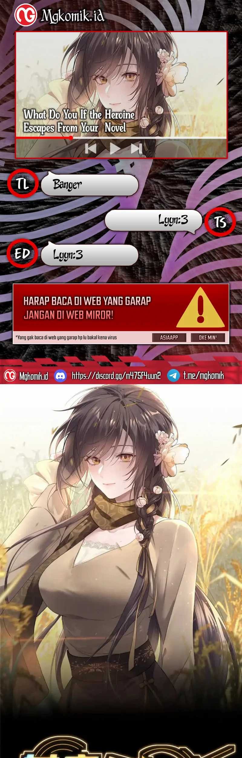 Baca Komik What Do You Do If the Heroine Escapes From Your Novel Chapter 70 Gambar 1