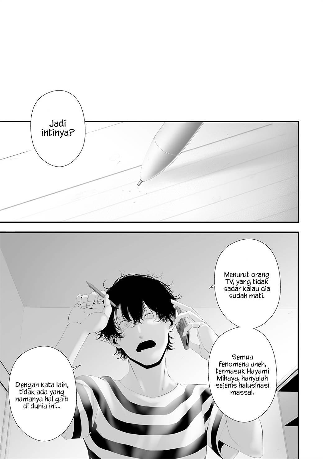 Tsurenai Hodo Aokute Azatoi Kurai ni Akai Chapter 58 Gambar 9