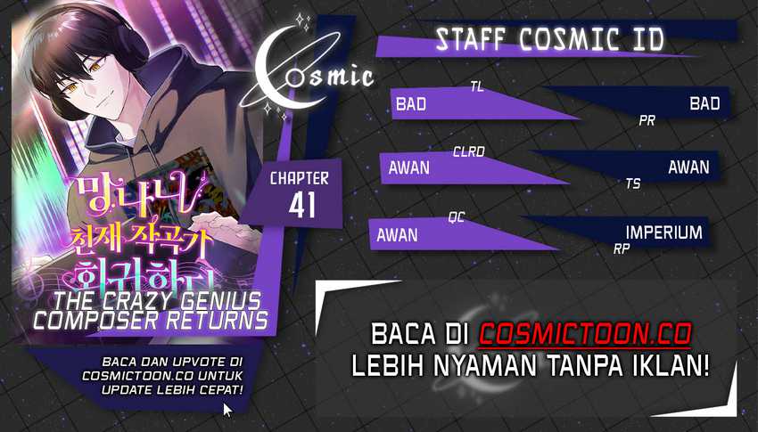 Baca Komik The Crazy Genius Composer Returns Chapter 41 Gambar 1