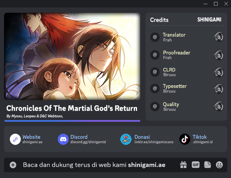 Baca Komik Chronicles Of The Martial God’s Chapter 108 Gambar 1