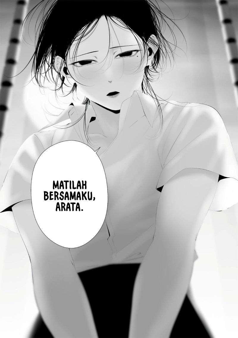 Tsurenai Hodo Aokute Azatoi Kurai ni Akai Chapter 59 Gambar 12