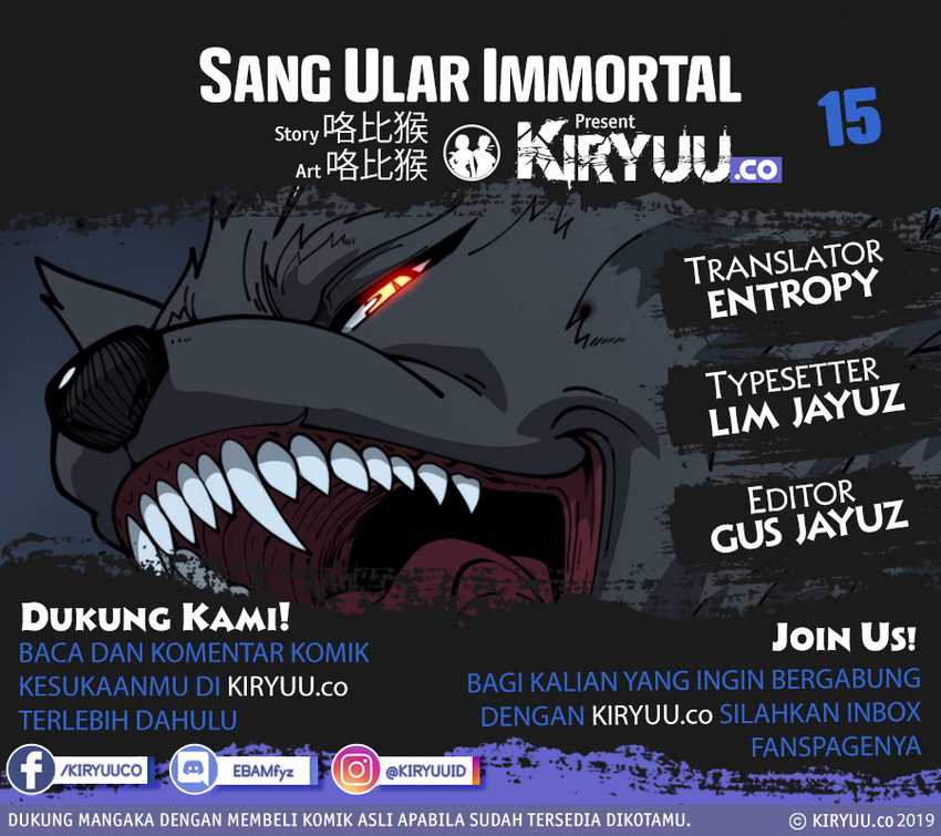 Baca Komik Snake Immortal: The Tale of a Snake’s Cultivation to Immortality Chapter 15 Gambar 1