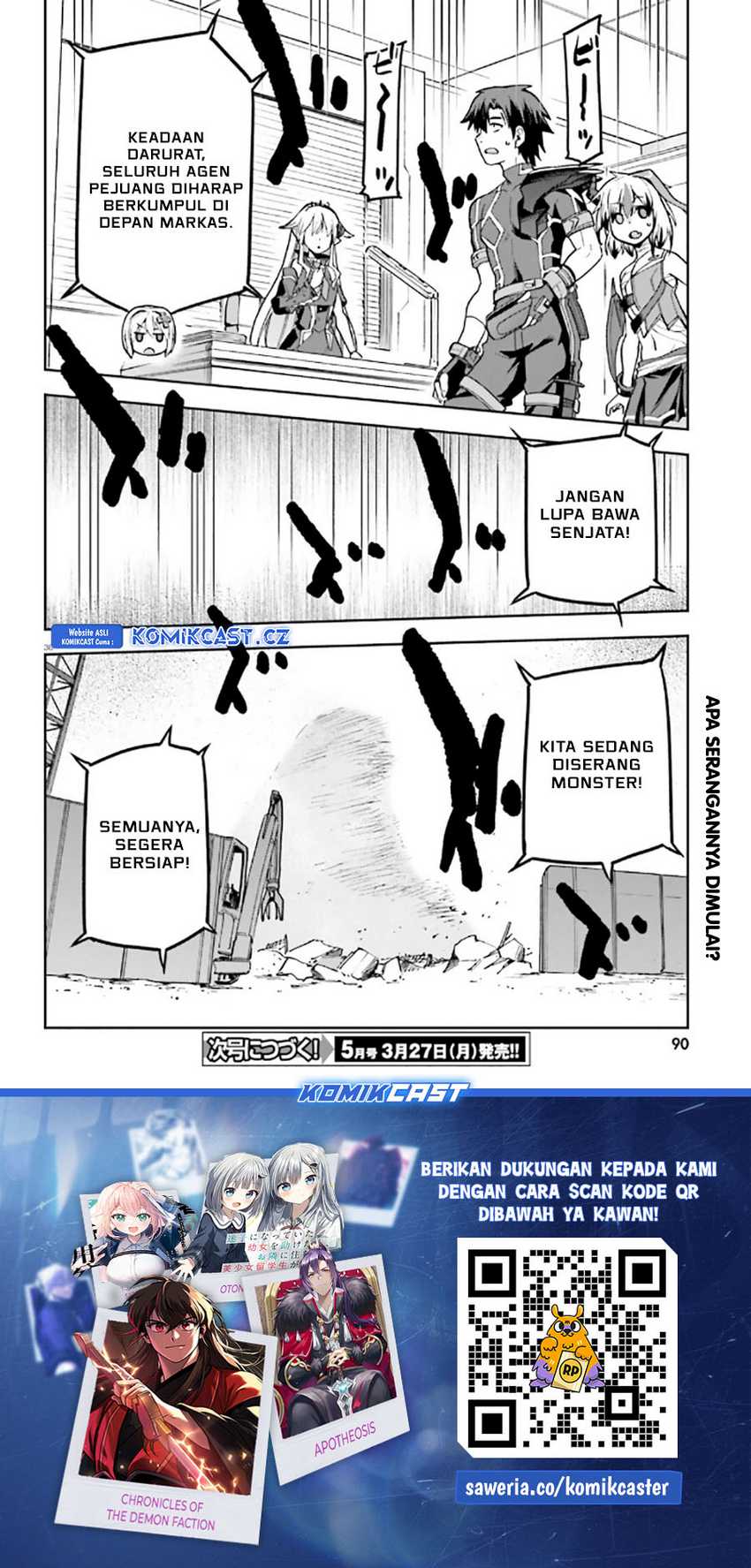 Sentouin, Hakenshimasu! Chapter 55 Gambar 39
